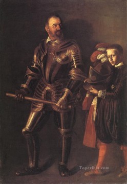カラヴァッジョ Painting - アロフ・デ・ヴィニャクールの肖像1 カラヴァッジョ